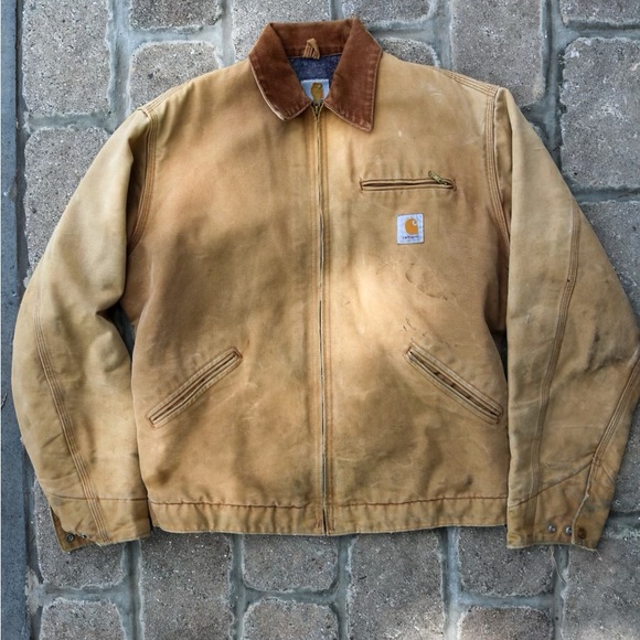 Carhartt Detroit Jacket Brown - Picture 5 of 14